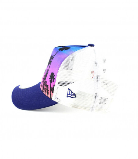 New Era casquette trucker LA palmiers